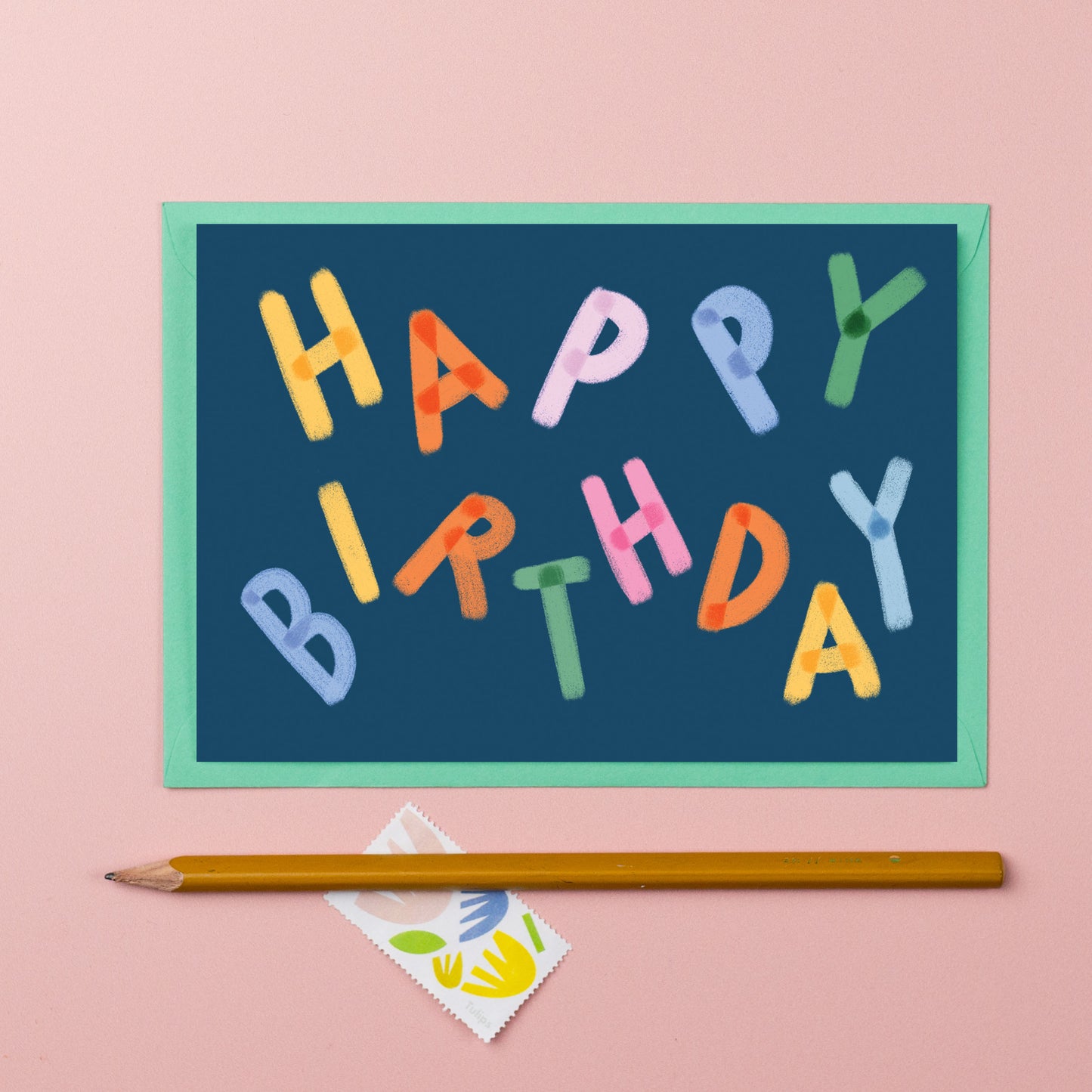 Birthday brights card