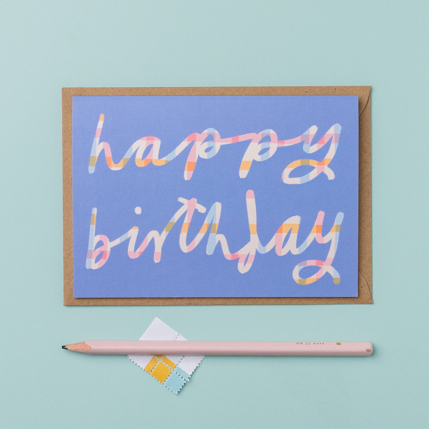 Happy birthday check card