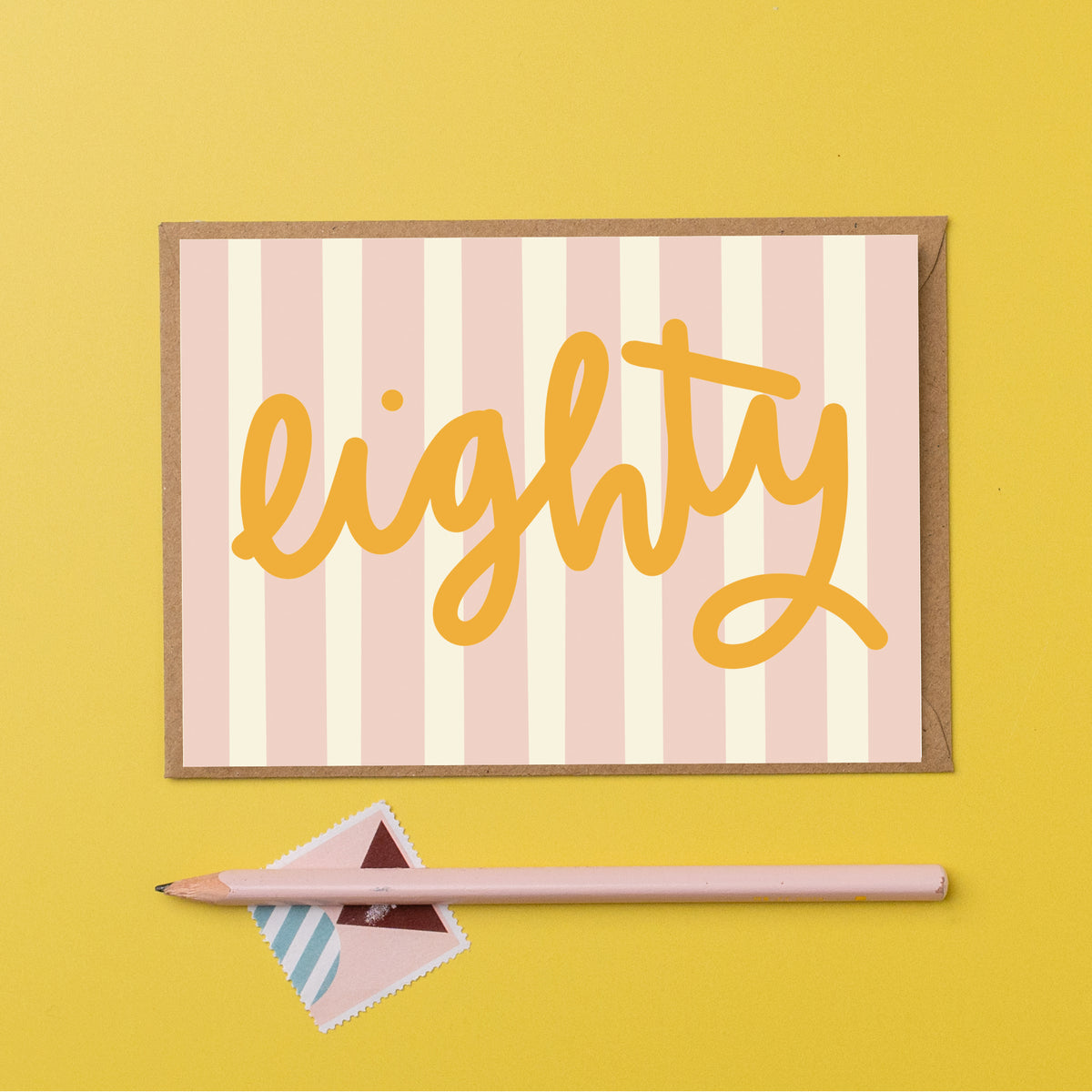 Eighty eightieth birthday card