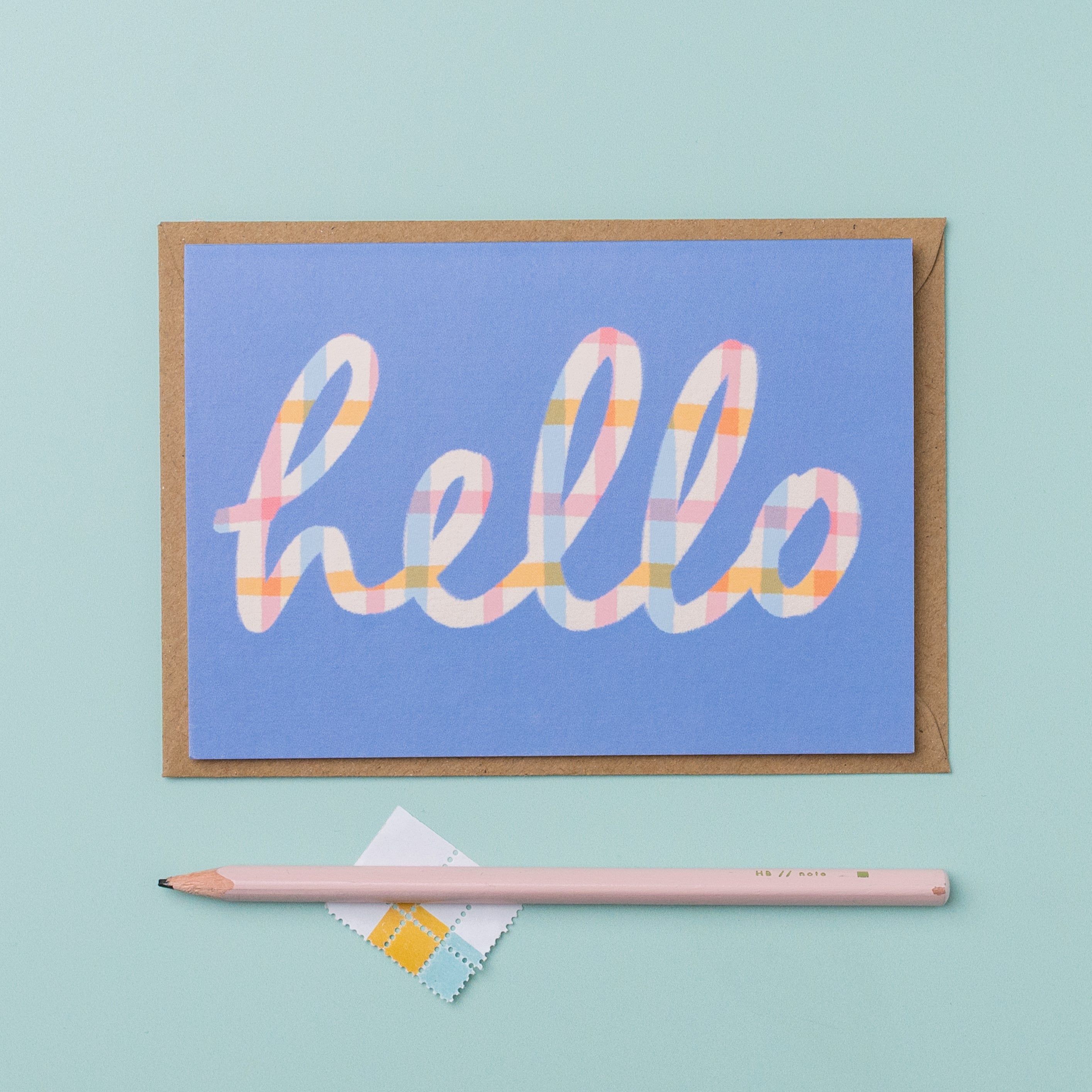 Hello card – Letterbox Lane