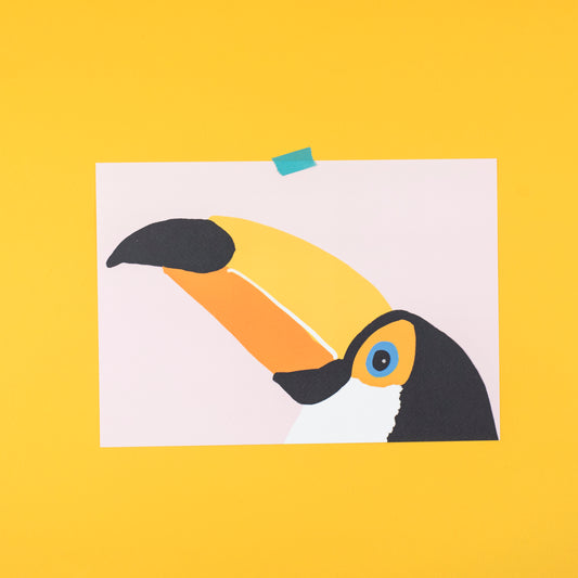 Toucan fun A5 print