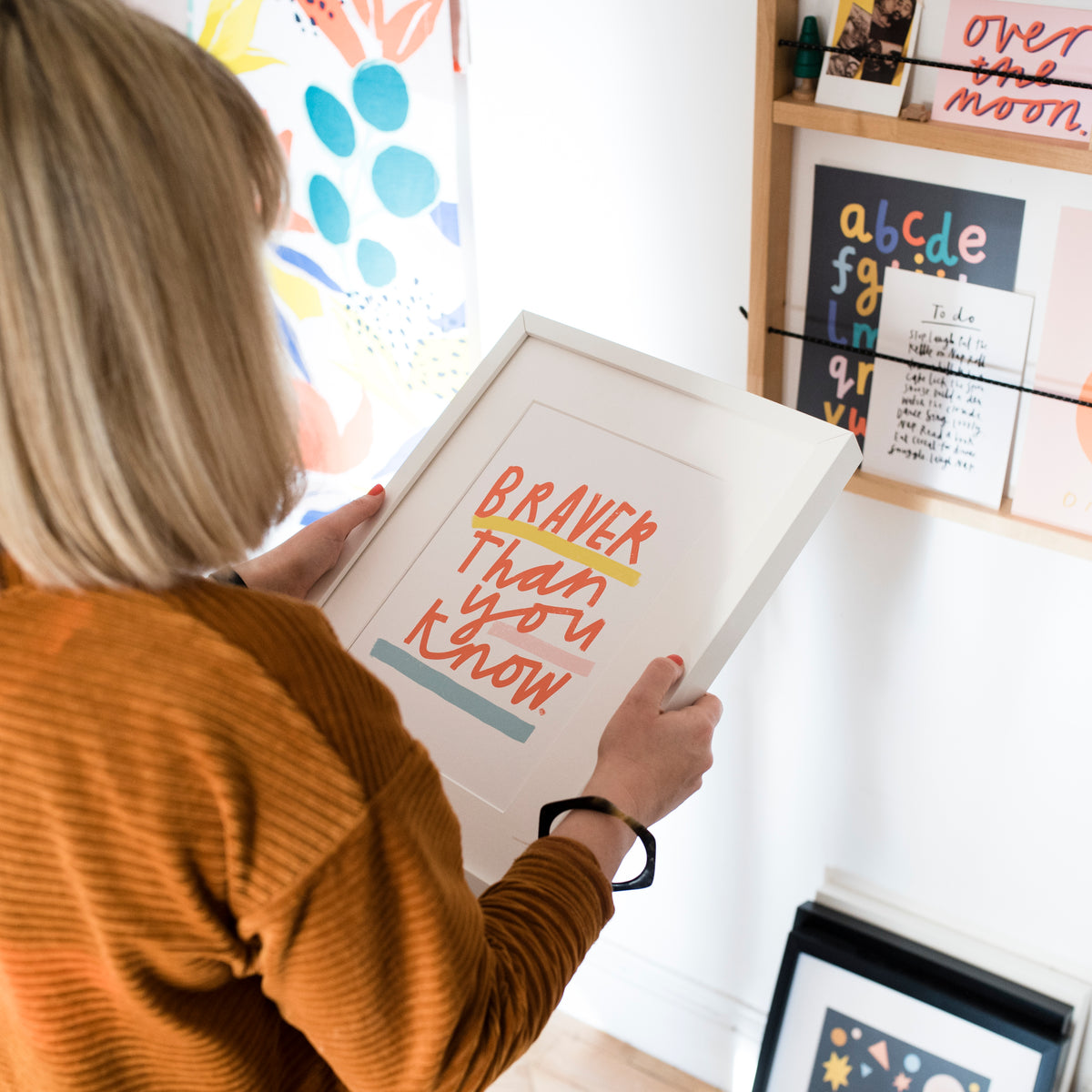 Braver than you know A4 print