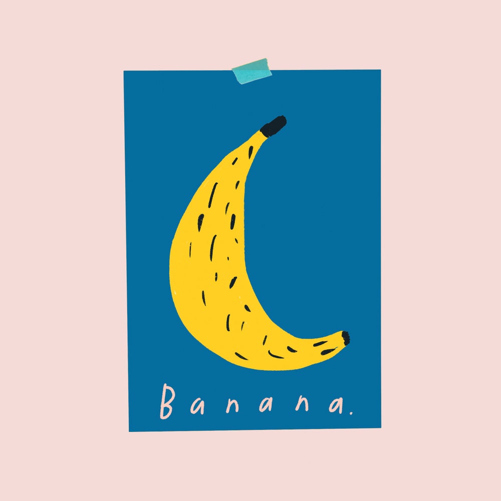 Bright Banana A4/A3 Print