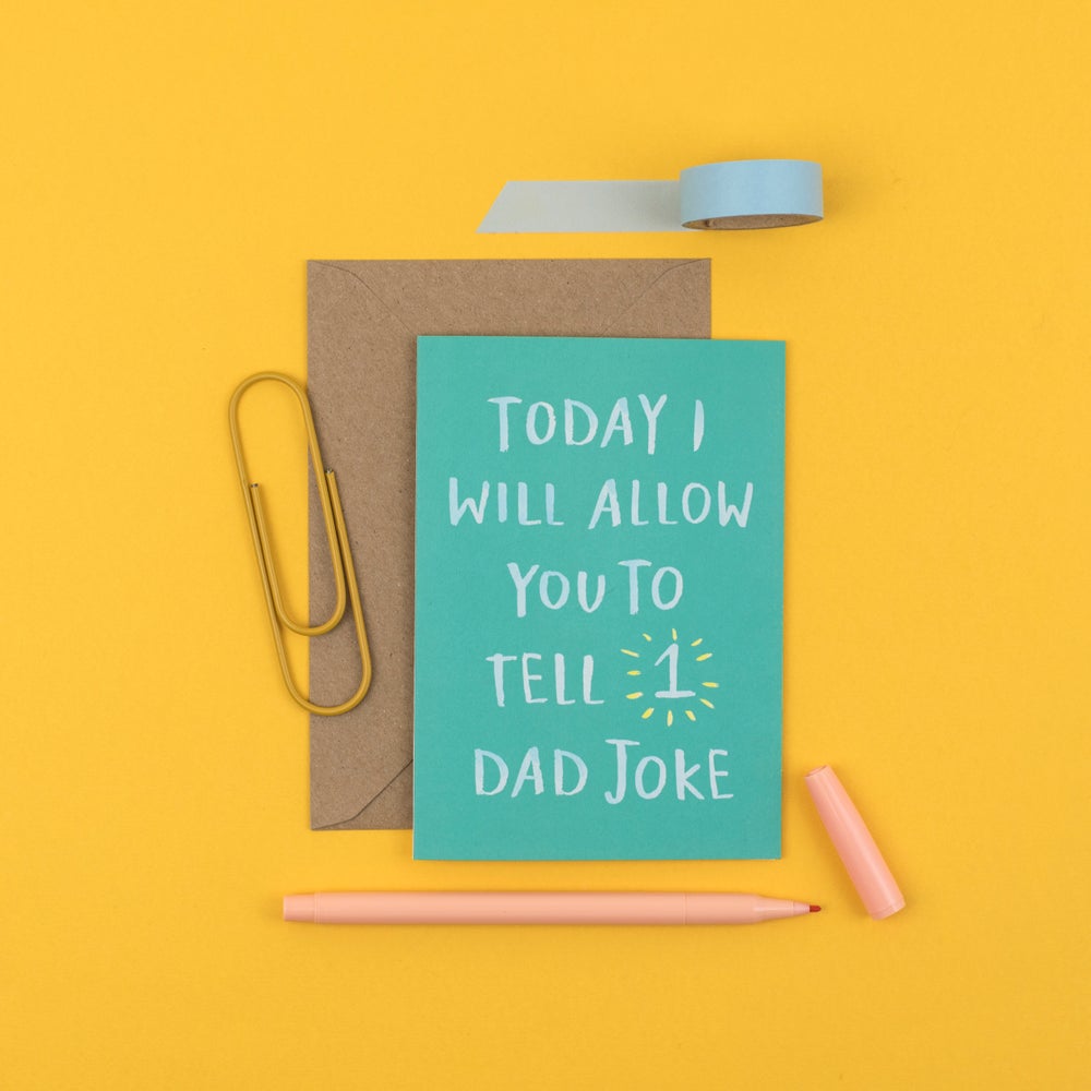 Dad Joke Father's Day card