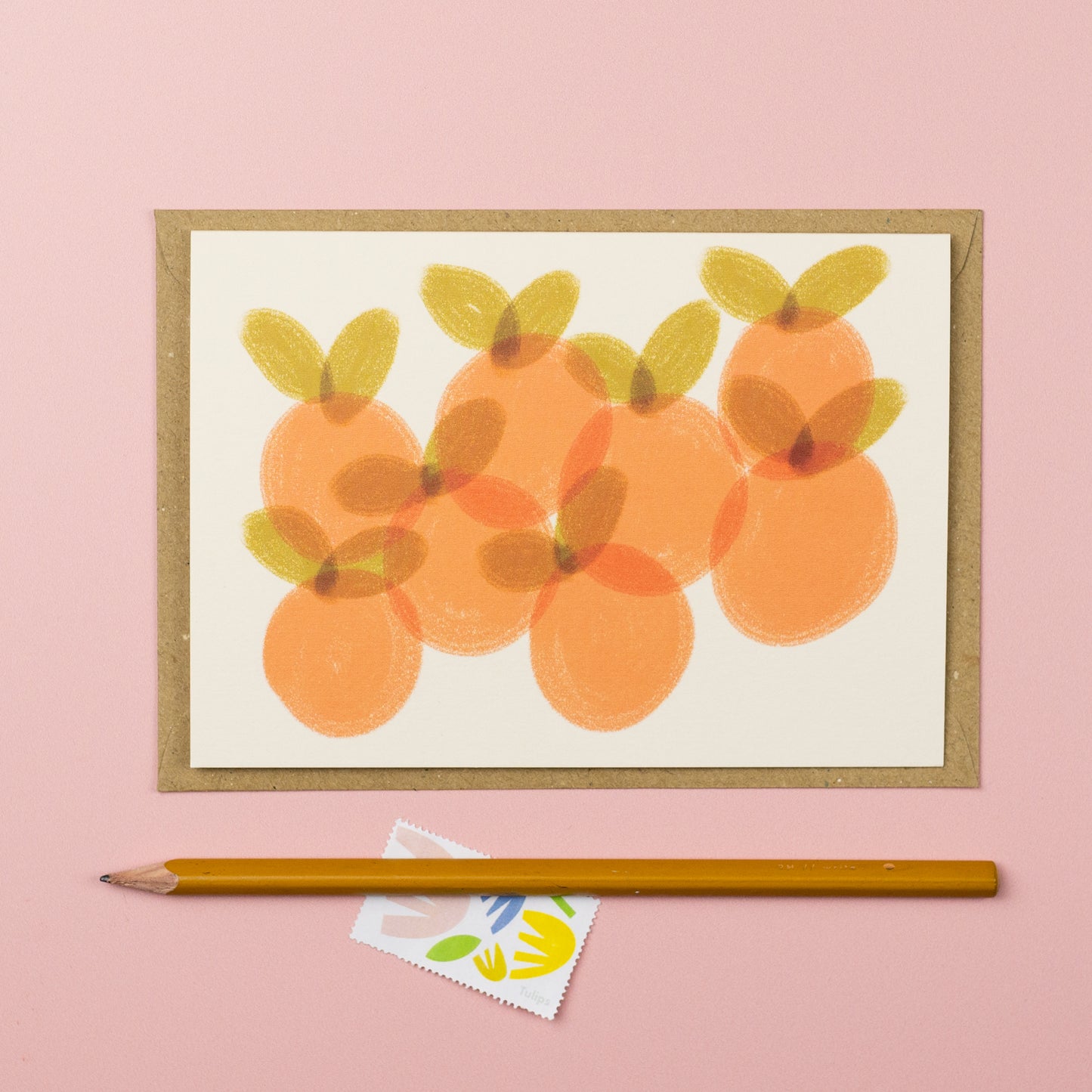 Oranges A6 card